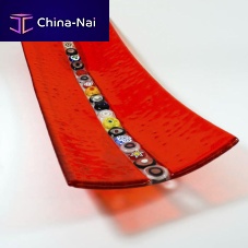 Serving plate ALKA roundrectangularMurano glass