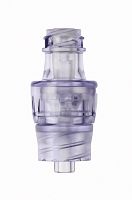 Straight infusion connector nPulsewith hemostasis valve