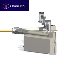 Plastic pellet mixing and metering unit SAVEOMAT COEXvolumetricfor extrusion lines