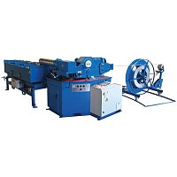 Duct forming machine Tubeformer 1602 / 3600tubemetalfor sheet metal