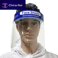 Polyethylene face-shield WM-FS01full-faceadultblue
