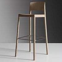 Contemporary bar chair GRACEindoorbeechash