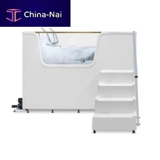 Hydromassage bathtub with exercise bike aquaCABIN