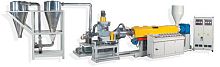Compounding extruder for rubbersingle-screw