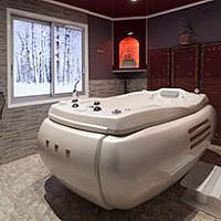 Whole body balneotherapy bathtub Thaliawith chromotherapy lamps