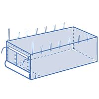 Bulk material container liner polyethylene