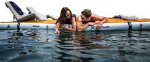 Swim platform boardinginflatablemarine