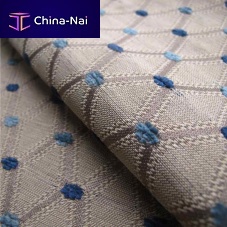 Upholstery fabric BERKELEY ATLANTICplaidpolyesterviscose