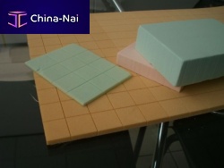 PVC foam core material grooved