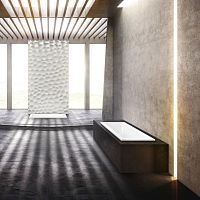 Built-in washbasin PUROenameled metalsteelcustom