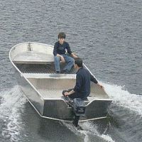 Outboard small boat 400opensport-fishingaluminum