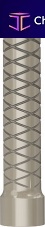 PEEK dental implant sleeve Kontact, Kontact S®for conical abutmentstemporary