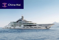 Cruising mega-yacht Tanzaniteraised pilothousecustom
