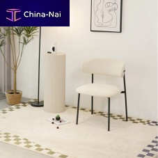 Contemporary dining chair DIANAindoorfabricmetal base