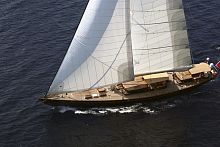 Cruising sailing super-yacht SIMBA8-cabinwith deck saloonwooden