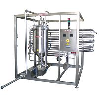 Pasteurizer for the food industry TDTPHtubulardeaerator