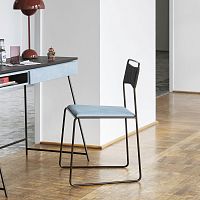 Contemporary chair MERINEindoorfabricleather