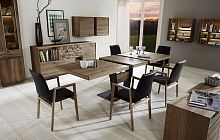 Contemporary dining table BENT oakrectangularhome