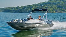 Outboard deck boat SD224openside consoleski