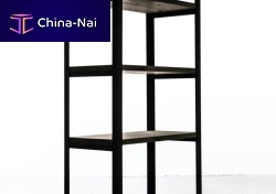 Free-standing bookcase SL-217contemporaryoakbeech