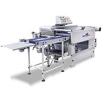 Thermo-shrinkable sleeve cutting machine SLEEVECUThorizontal bladefor plasticsunwinding