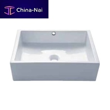 Countertop washbasin 0002ceramicwithout holewith overflow