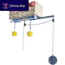 Indoor climbing structure POWER BOX : PULLEY SYSTEM training