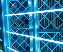 Air treatment system UVfor shipsfor yachtswith filter