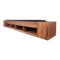 Contemporary bench RIMSAteakfabriccommercial