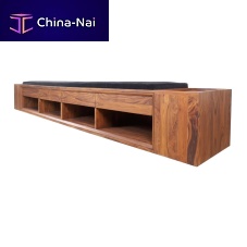 Contemporary bench RIMSAteakfabriccommercial