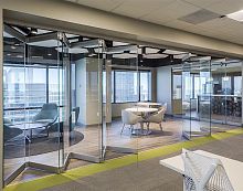 Folding partition FSW75pivoting/slidingsliding and stackingglass
