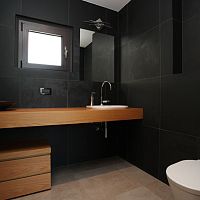 Indoor tile NERO NOTTEbathroomwallfloor