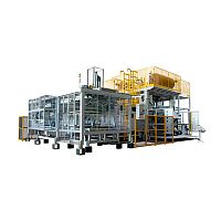 Vacuum forming machine IMGdoor triminstrumental panelfor plastics