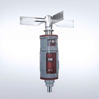 Bottom-entry mixer turbinecontinuoussolid/liquid