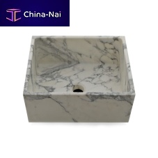Single-bowl kitchen sink RWSK51without drainboardmarblecountertop