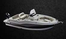 Outboard day fishing boat 200 CCopencenter consolesundeck