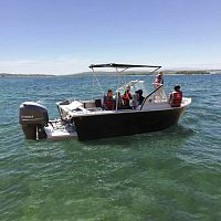 Outboard center console boat CS-220soft-topsport-fishing