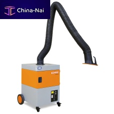 Mobile fume extractor ProfiMasterweldingwith in-line filterwith extraction arm