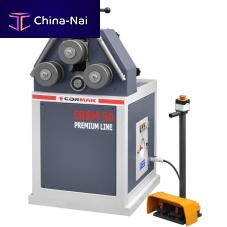Hydraulic bending machine ERBM50tubeprofile3 drive rollers