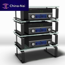 Contemporary multimedia cabinet Ladon 708/4modularfor residential applicationsmetal