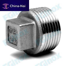 Square-head plug BC15Groundthreadedmale