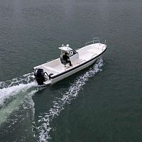 Outboard center console boat PRO 27twin-engineplaning hullsport