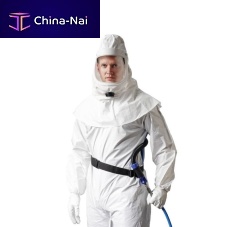 Unisex protective coveralls T-Airline 1000 Mbreathablesterilewhite