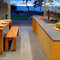 Indoor tile DUNE ROSAL : BRUSHEDoutdoorfor floorsandstone