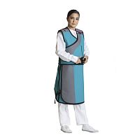X-ray protective apron front protectionrear protectionside protection