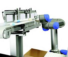 Tube feeder COBOT TZCgripperroboticfor packaging lines