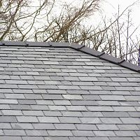 Flat roofing RANDOM slateroof tile lookrustic