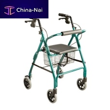 4-wheel rollator EXPLORERwith seatwith basketheight-adjustable