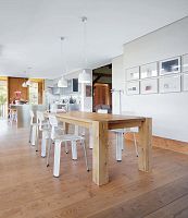 Contemporary chair PRESSED CHAIRaluminumhomewithout armrests