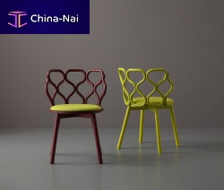 Contemporary chair GERLAindoorashfabric